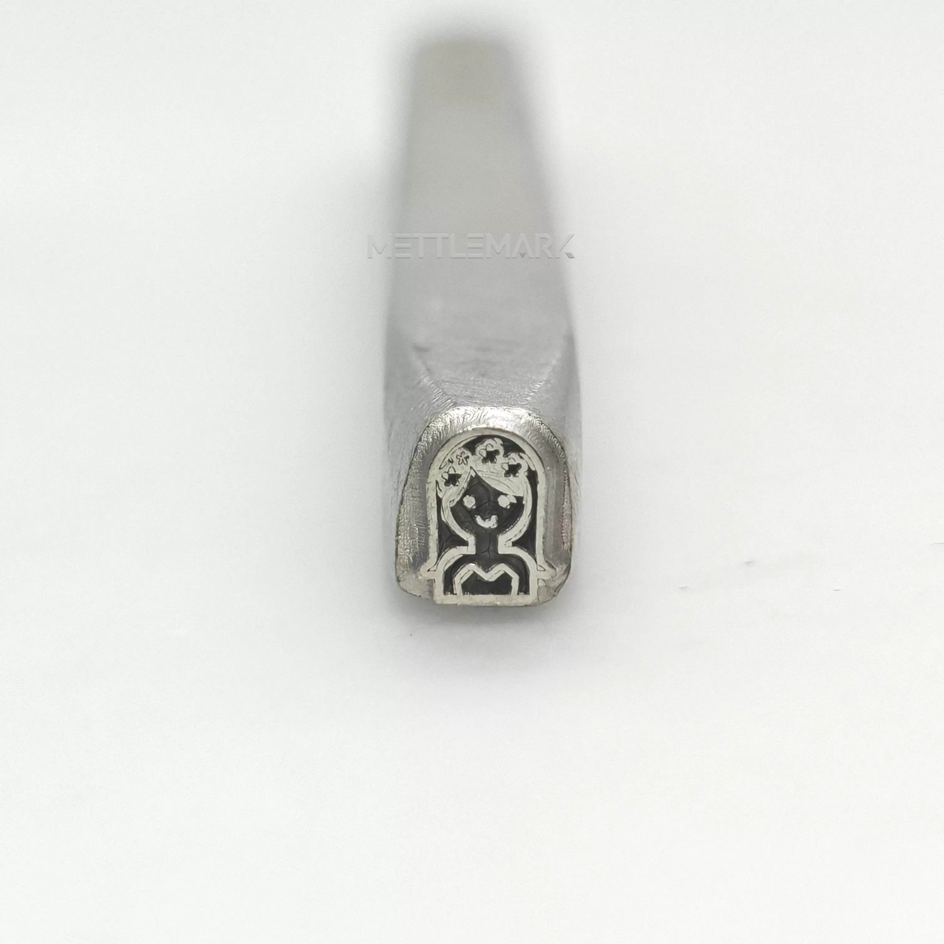 Metal stamping tool with bride