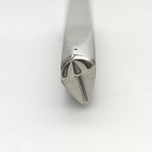 Custom Metal Stamp Leisure Sun Umbrella Symbol Metal Design Stamp - Memk-0203