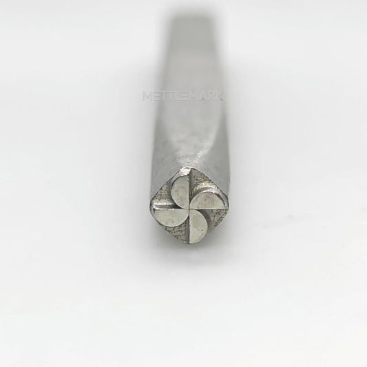 Custom Metal Stamp Leisure Windmill Symbol Metal Design Stamp - Memk-0237