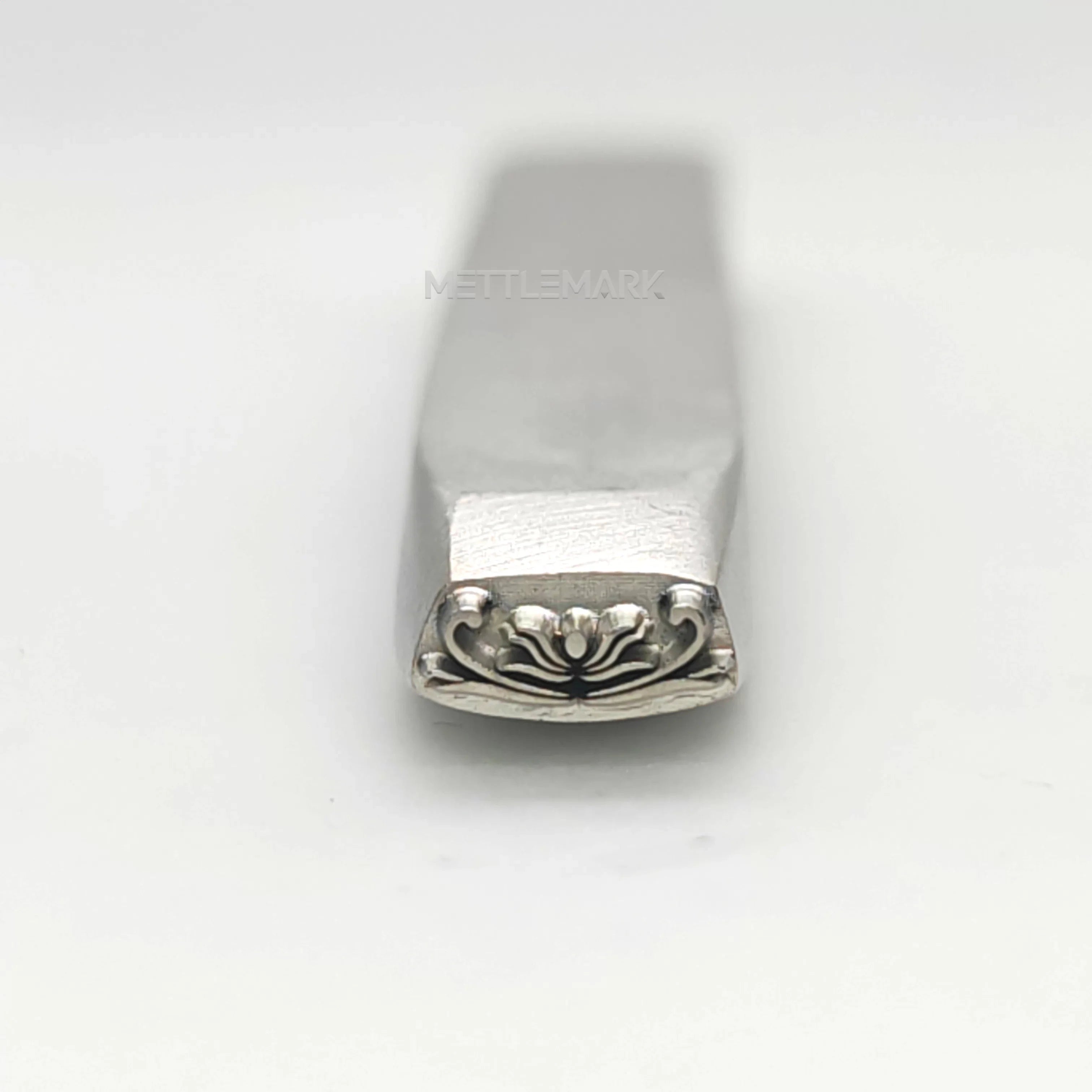 Custom Metal Design Stamp Lotus - Memk-1021