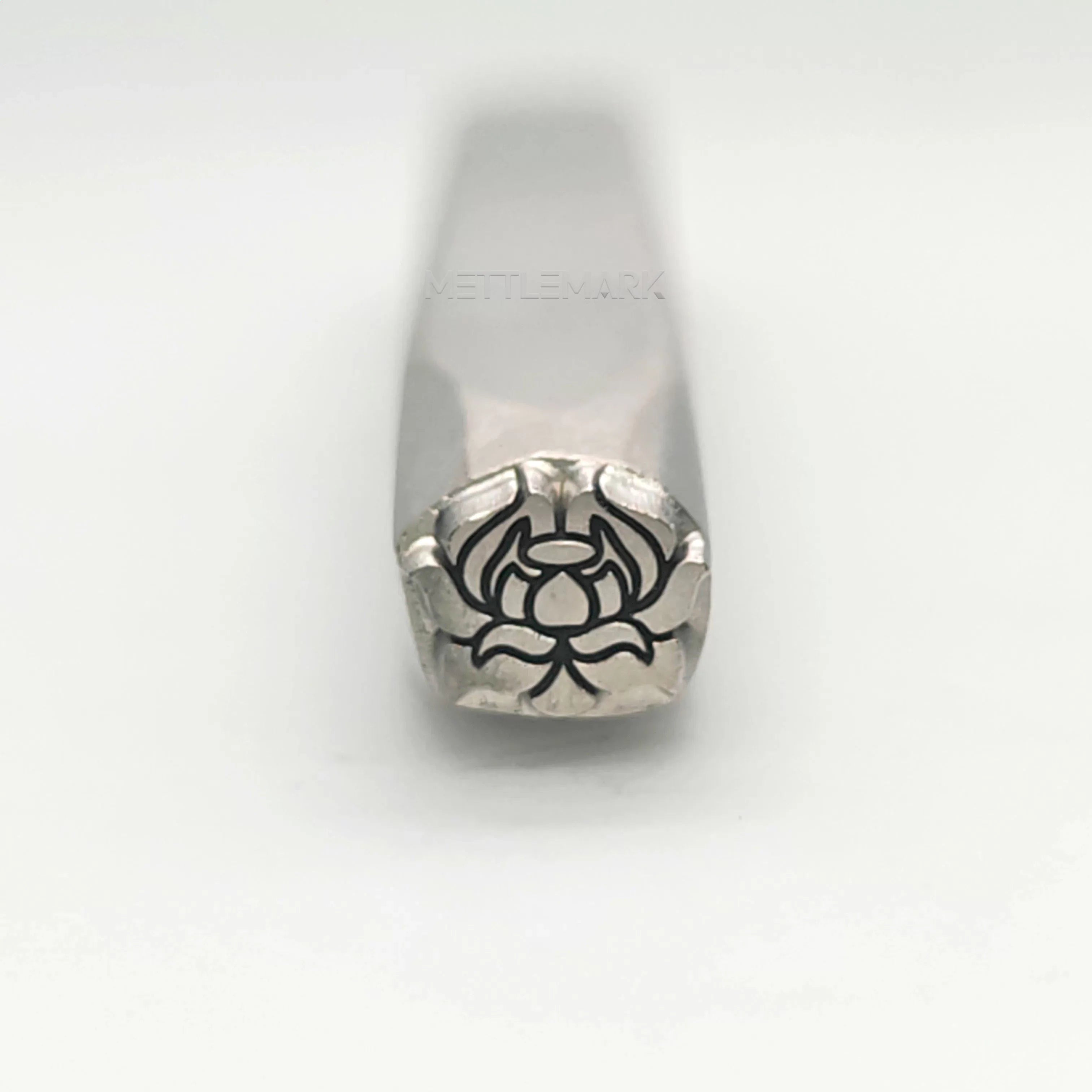 Custom Metal Design Stamp Lotus - Memk-1023