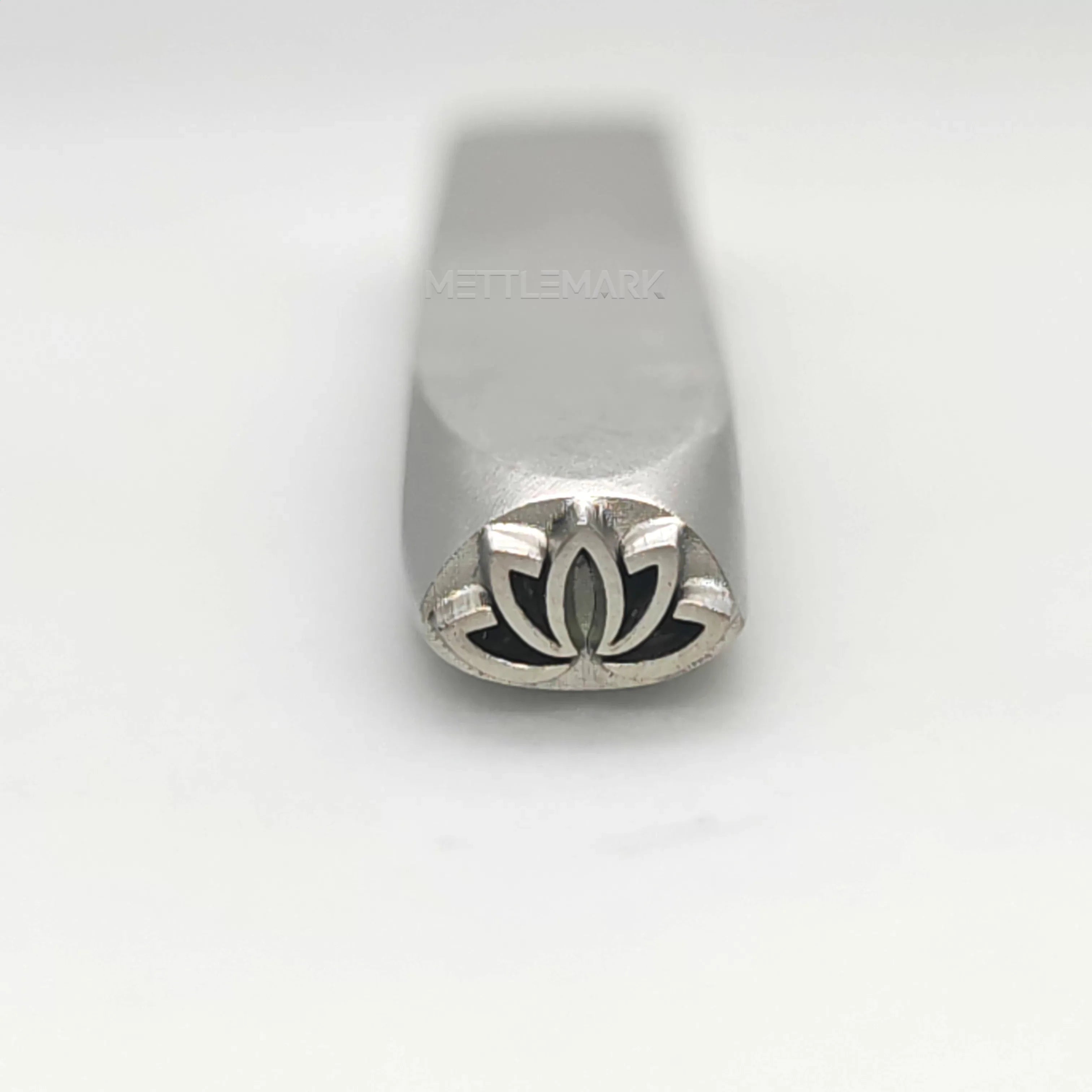 Custom Metal Design Stamp Lotus Symbol - Memk-1024