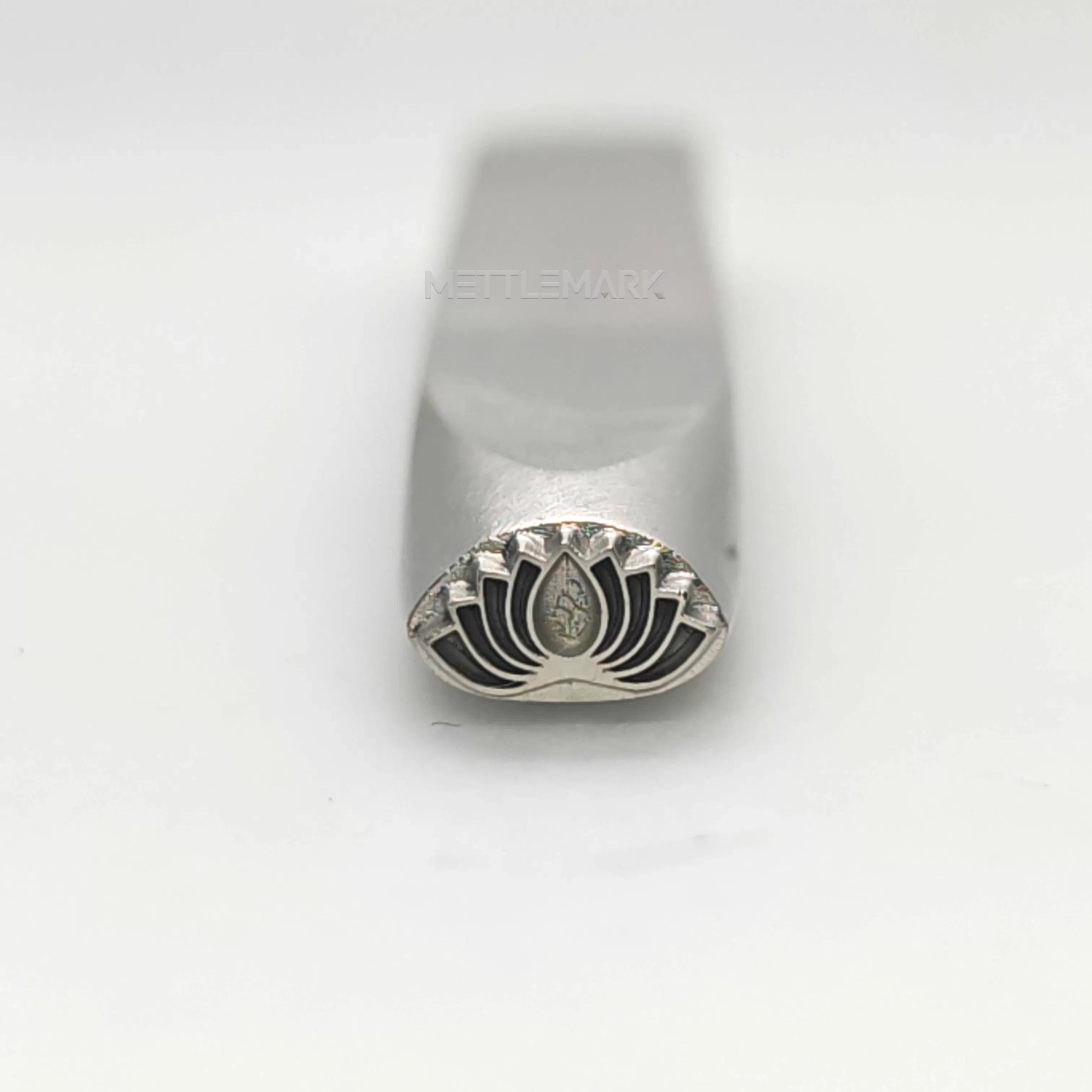 Custom Metal Design Stamp Lotus Symbol - Memk-1025
