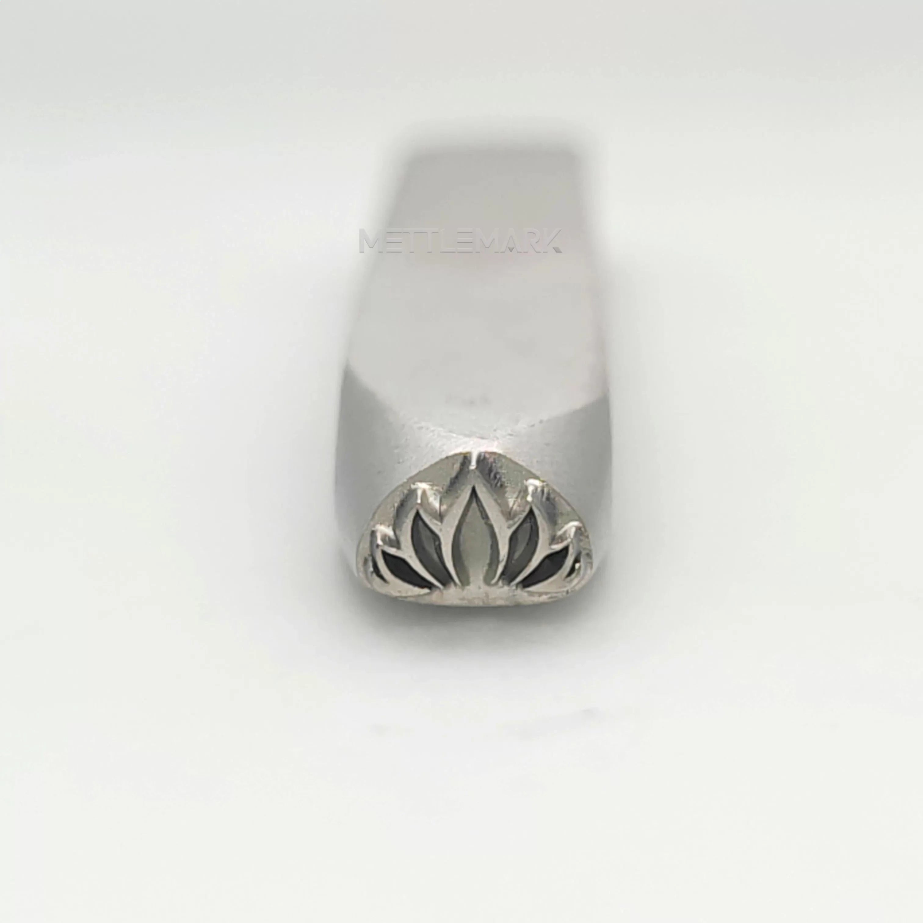 Custom Metal Design Stamp Lotus Symbol - Memk-1027