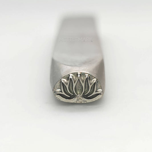 Custom Metal Design Stamp Lotus Symbol - Memk-1030
