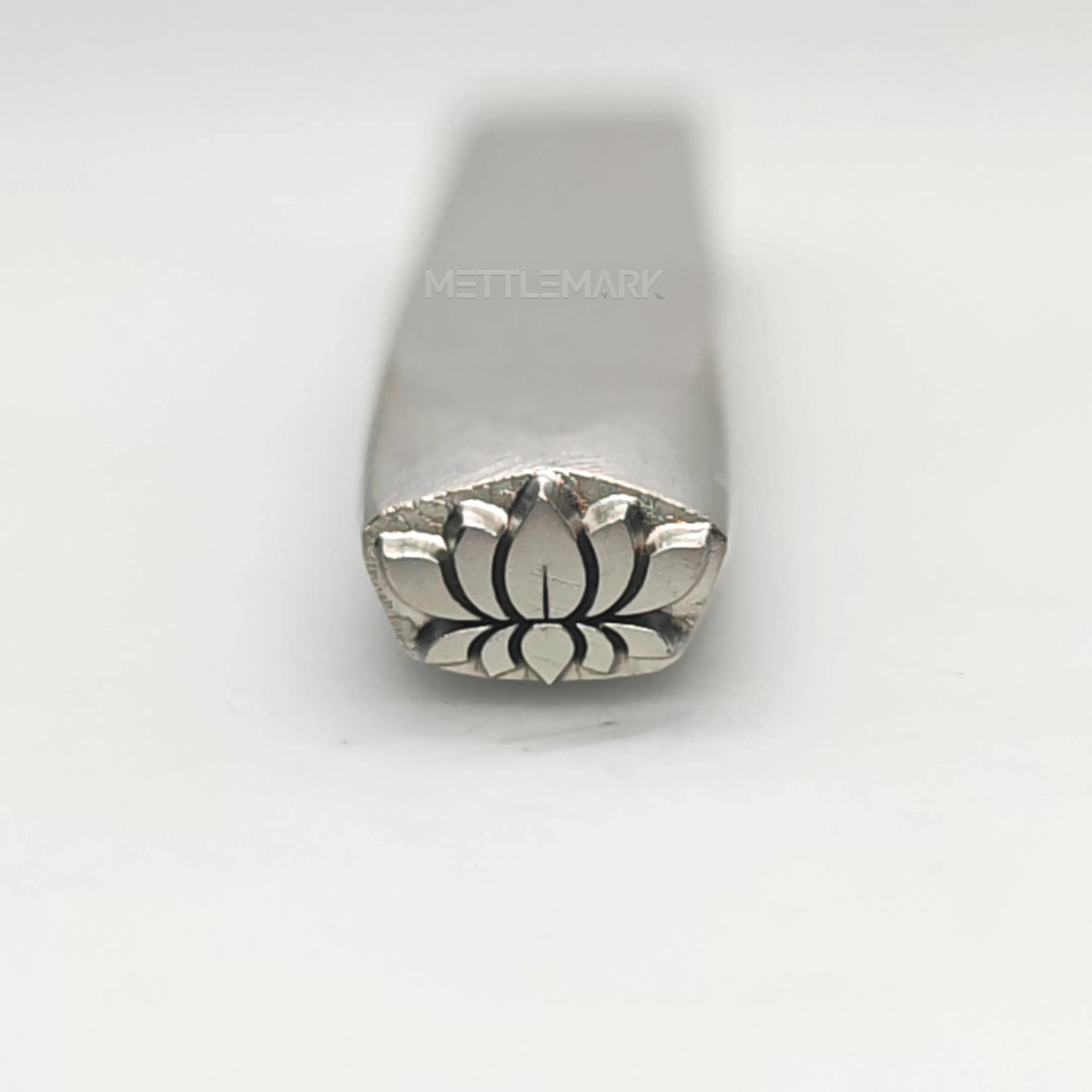 Custom Metal Design Stamp Lotus Symbol - Memk-1031
