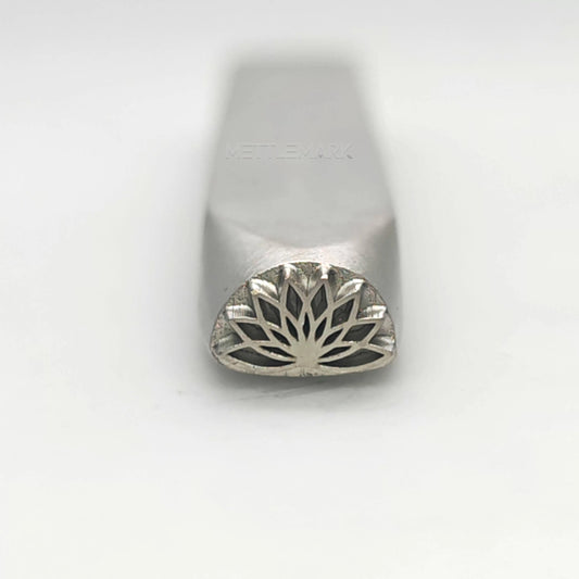 Custom Metal Design Stamp Lotus Symbol - Memk-1033
