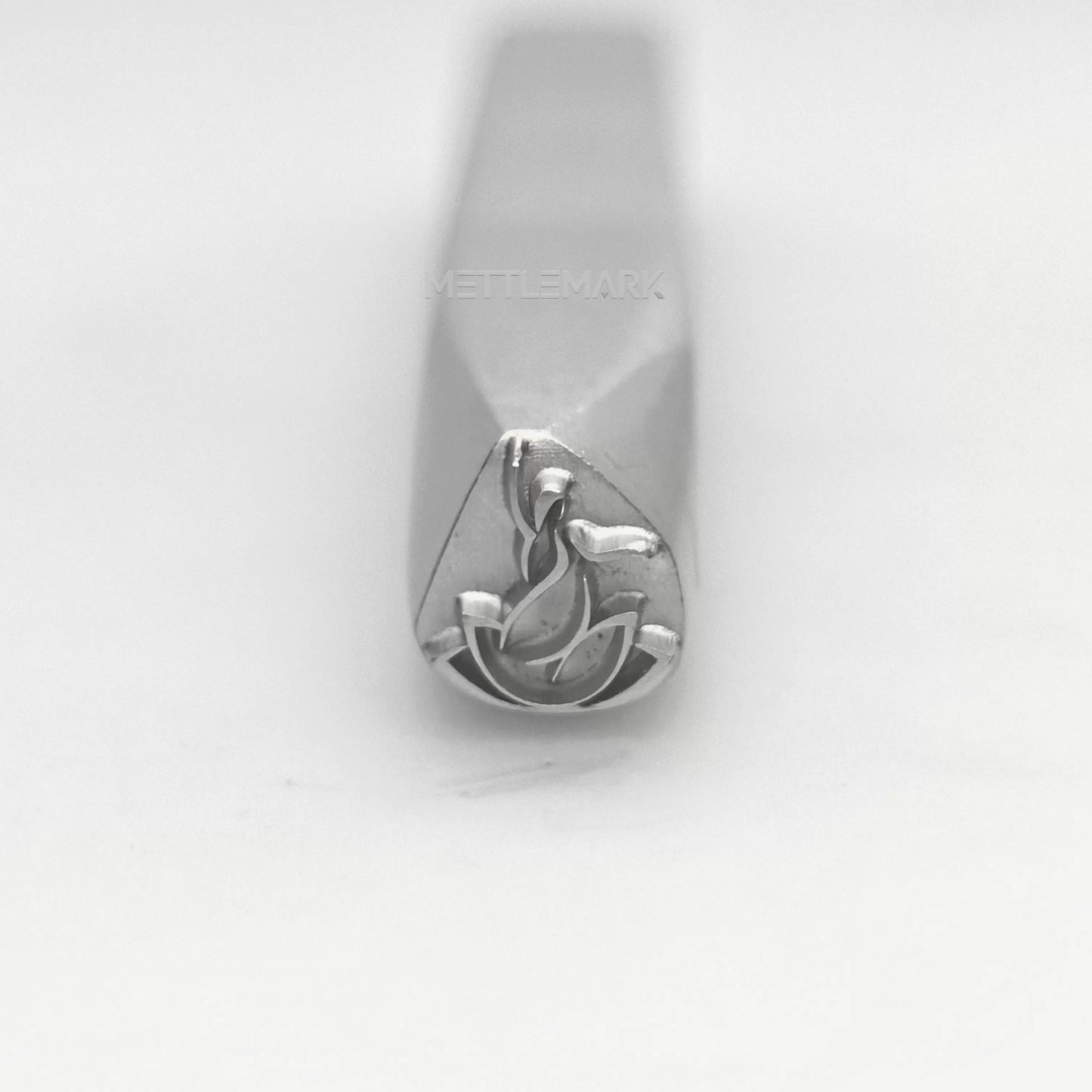 Custom Metal Design Stamp Non-Form Buddha in the Lotus - Memk-1038