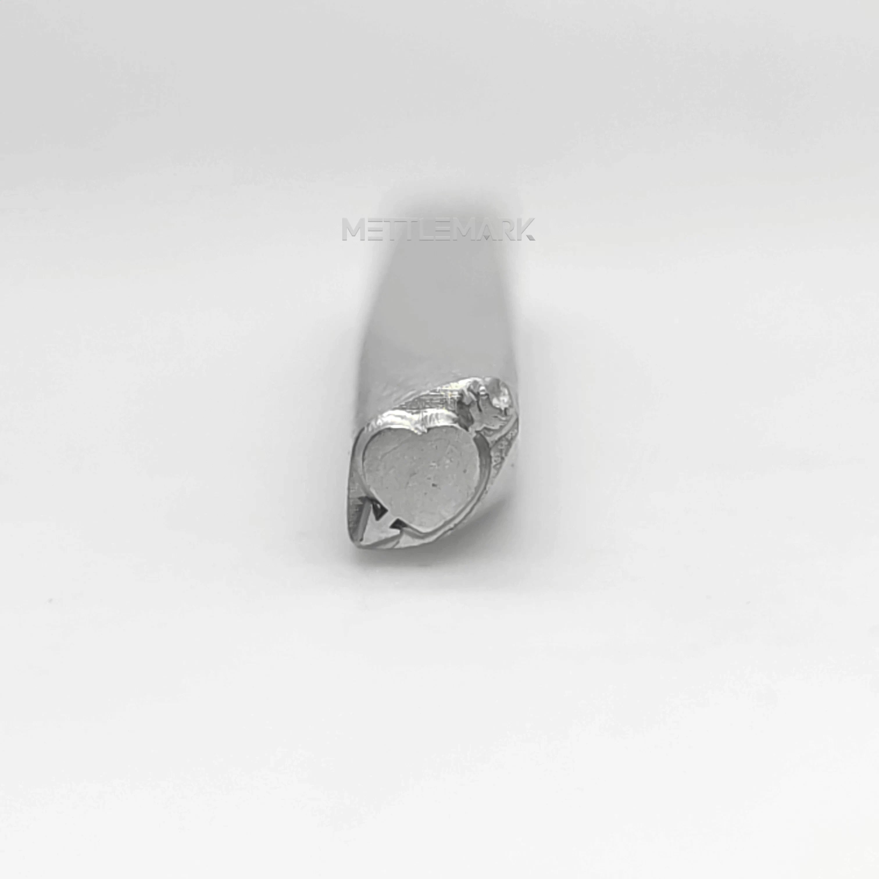 Custom Metal Design Stamp Love Cupid'S Arrow Hits A Heart - Memk-0728