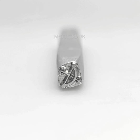Custom Metal Design Stamp Love Cupid'S Arrow - Memk-0726