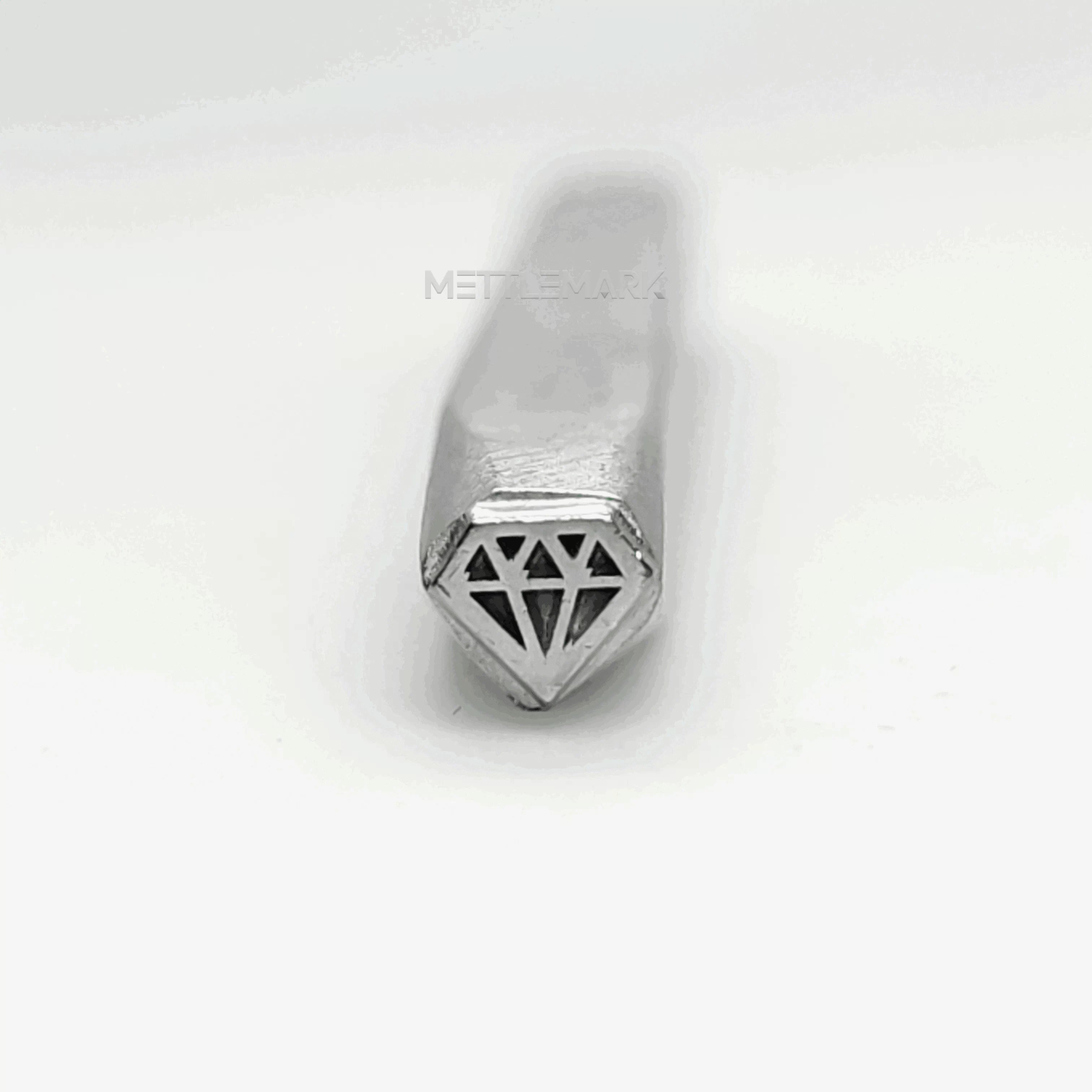 Metal stamping tool with LoveDiamond