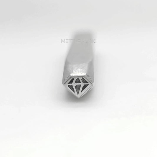 Custom Metal Design Stamp Love Diamond - Memk-0750