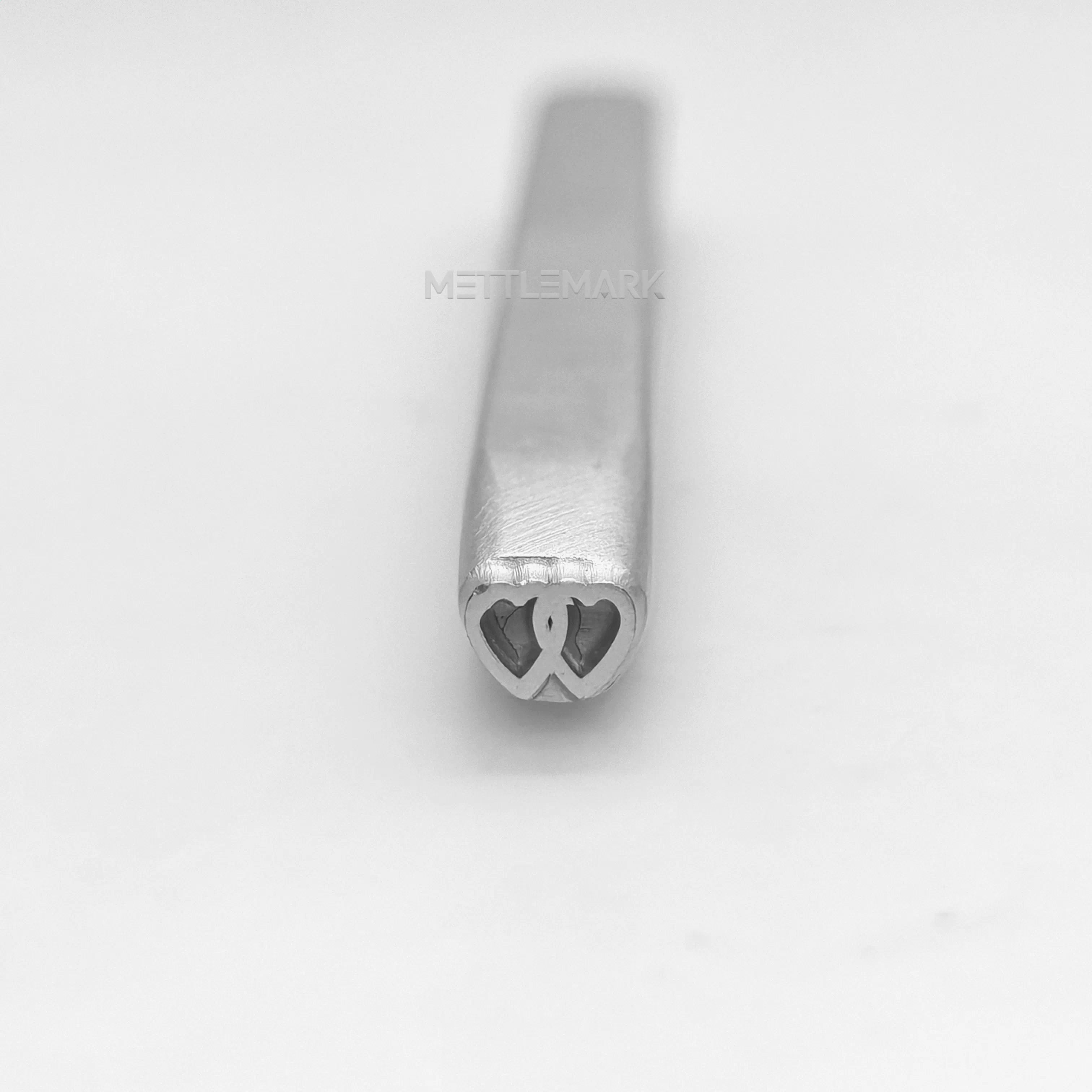 Metal stamping tool with LoveHeart