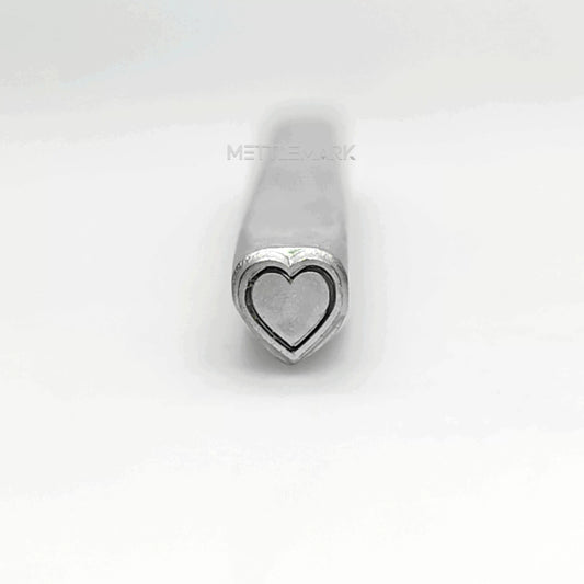 Custom Metal Design Stamp Love Heart - MC-0739