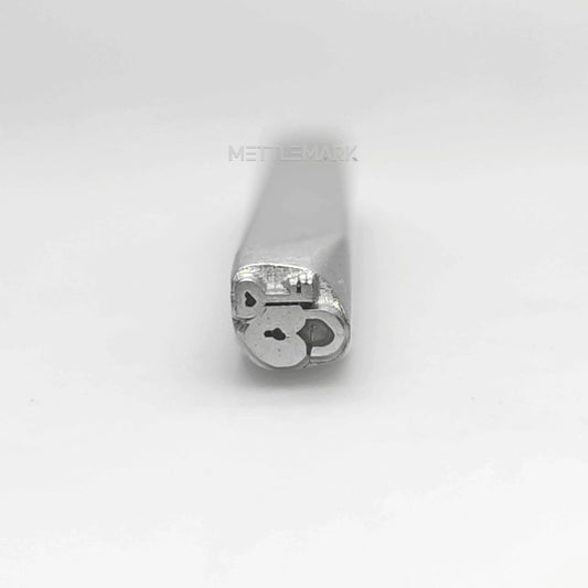 Custom Metal Design Stamp Love Lock & Key - Memk-0751