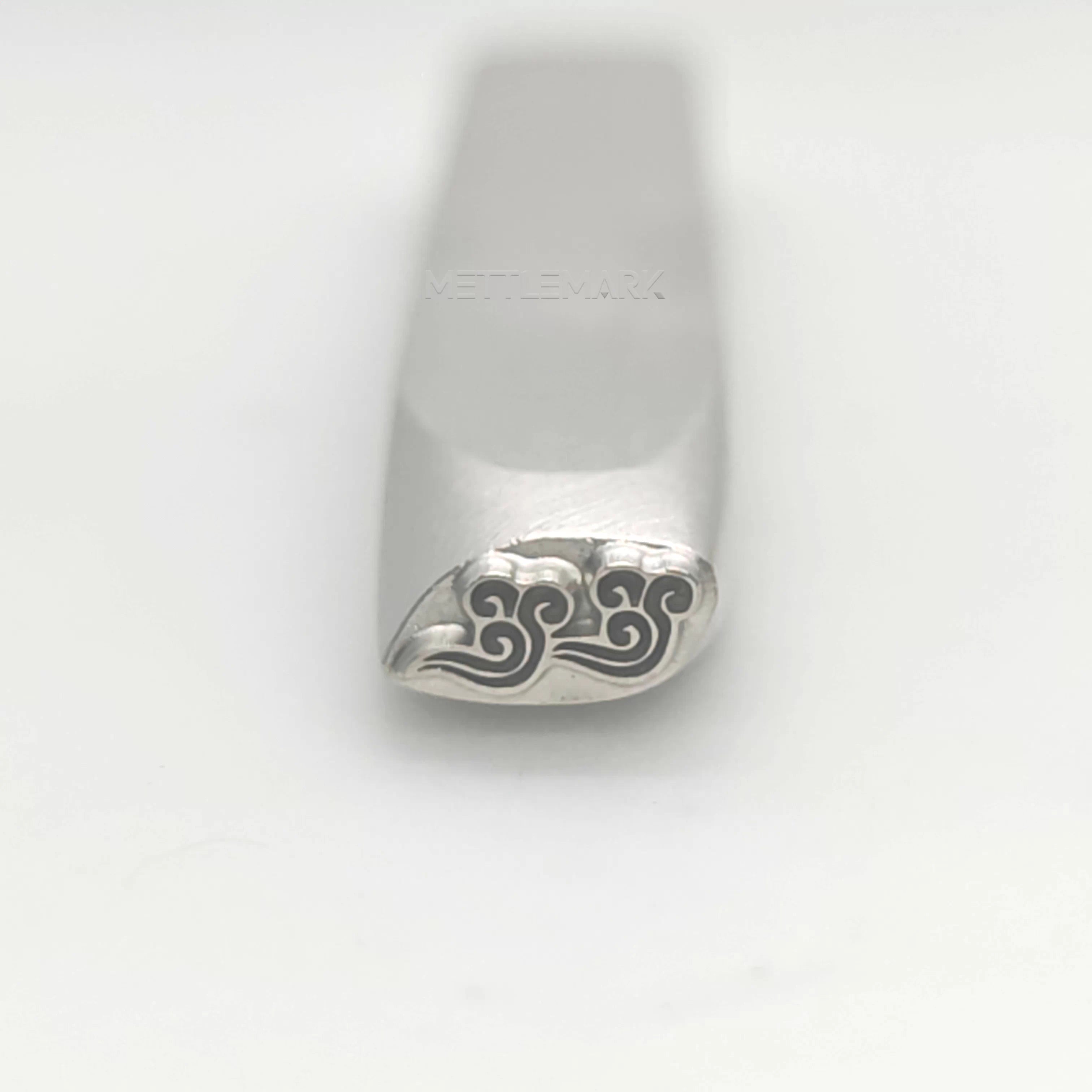 Metal stamping tool with LuckyCloudsRectangleAuspiciousCloud