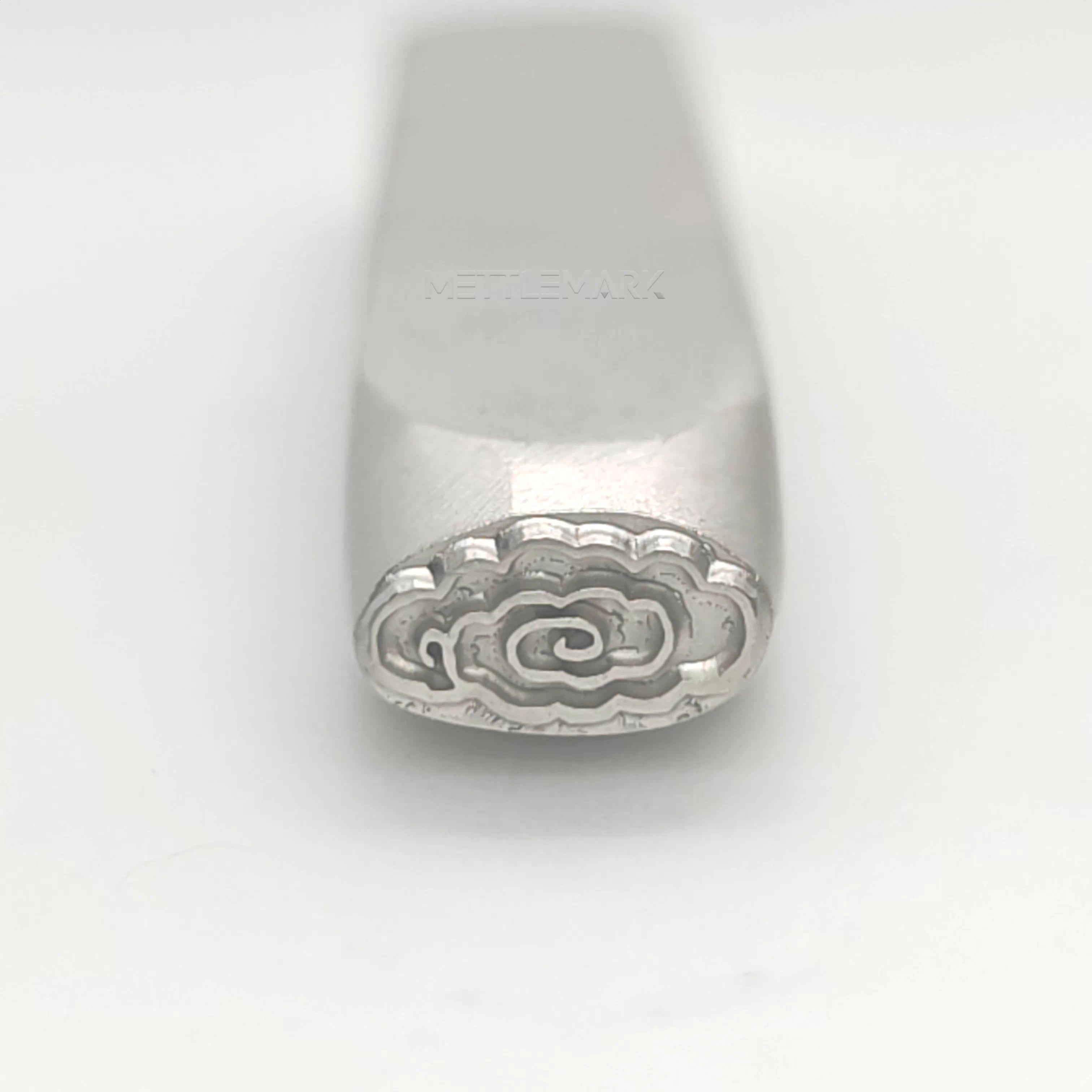 Metal stamping tool with LuckyCloudsRectangleAuspiciousCloud