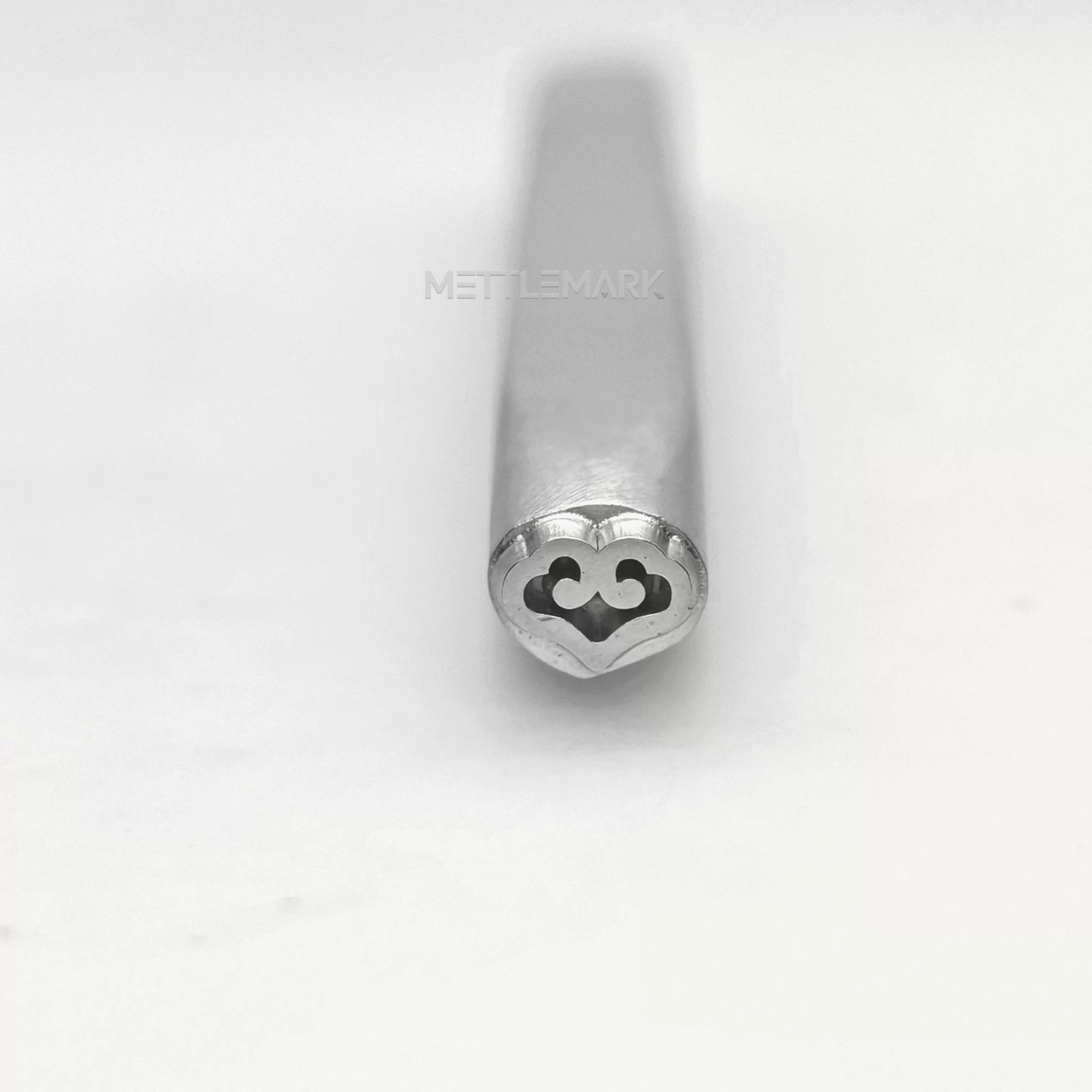 Metal stamping tool with LuckyCloudsSquareHeart-ShapedAuspiciousCloud