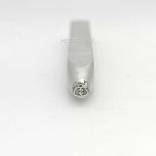 Custom Metal Design Stamp Money Bag With Dollar Sign - Memk-1151