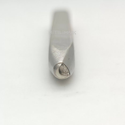 Custom Metal Design Stamp Moon Crescent - Memk-0667