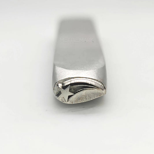 Custom Metal Design Stamp Shooting Star - Memk-0671