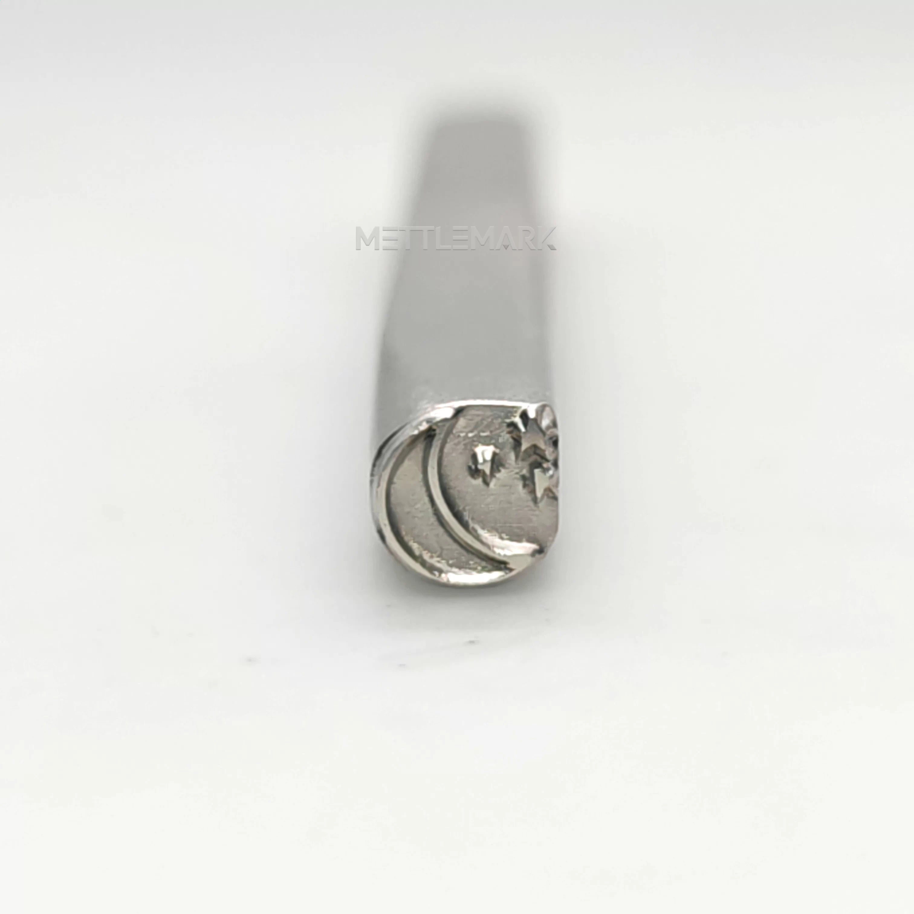 Custom Metal Design Stamp Moon And Stars - Memk-0658