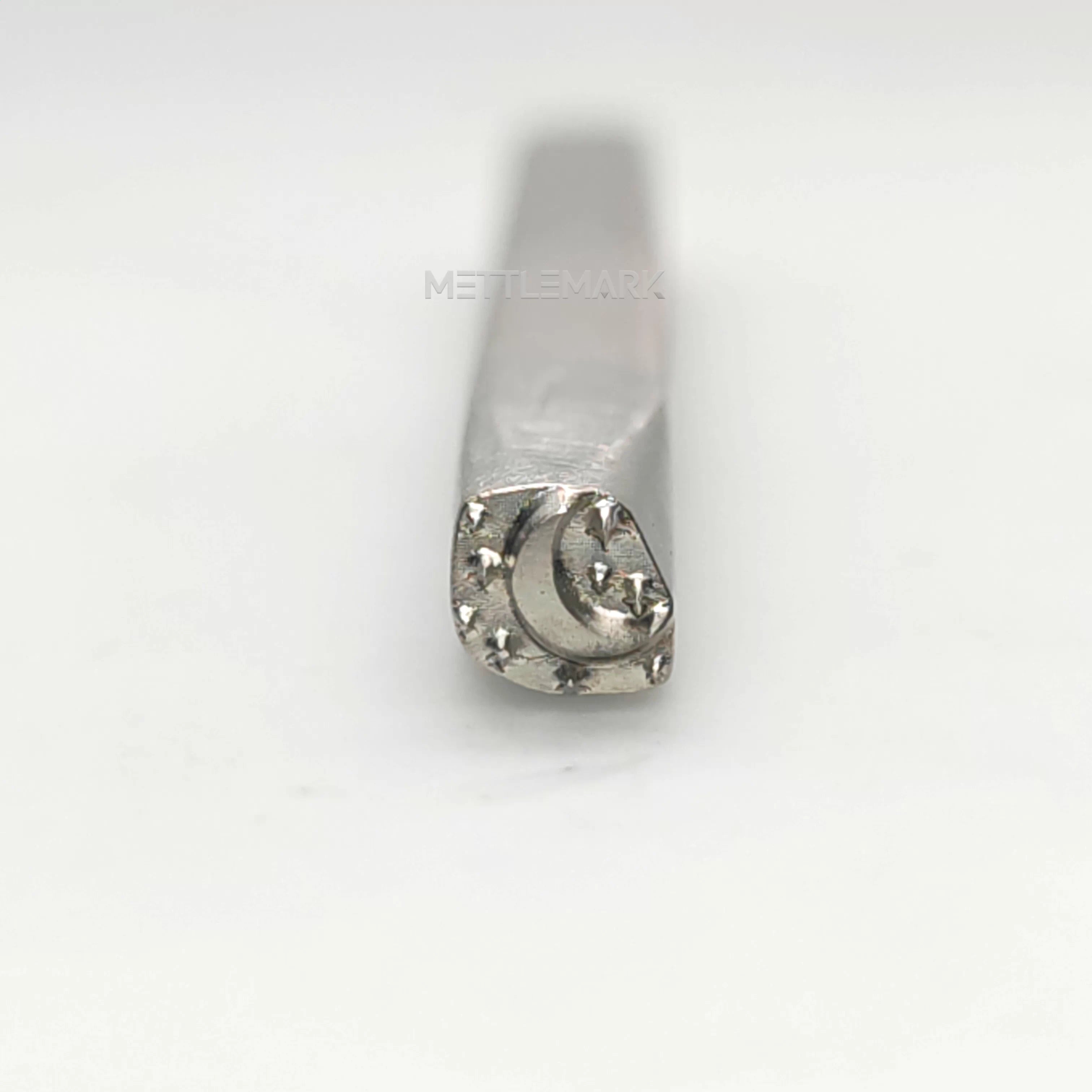 Custom Metal Design Stamp Moon And Stars - Memk-0660