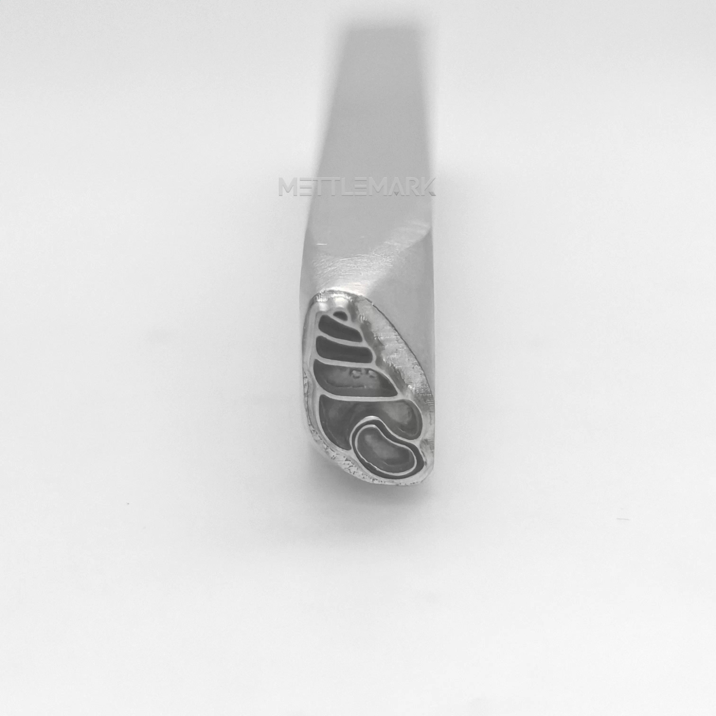 Metal stamping tool with Ocean conch shell