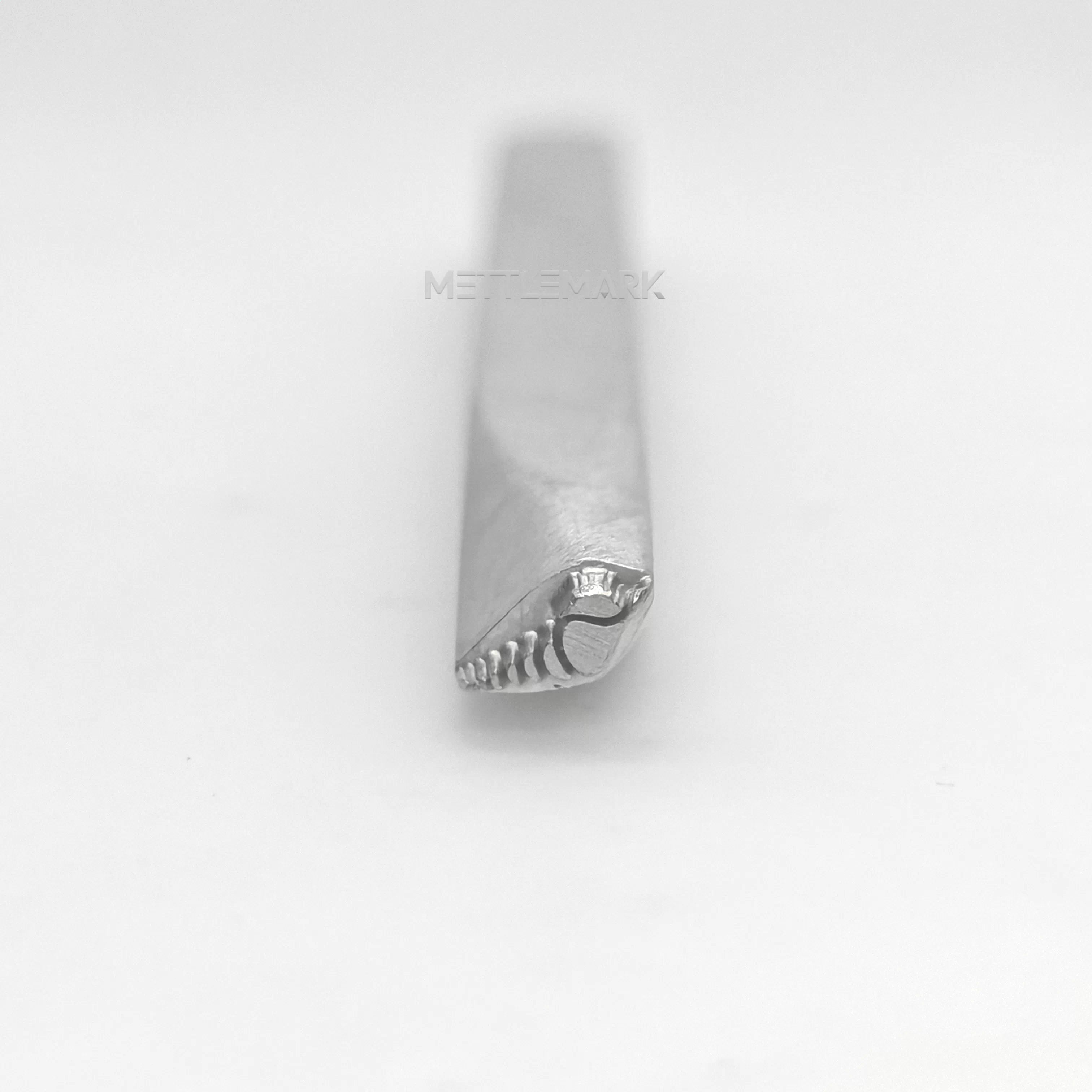 Metal stamping tool with Ocean conch shell