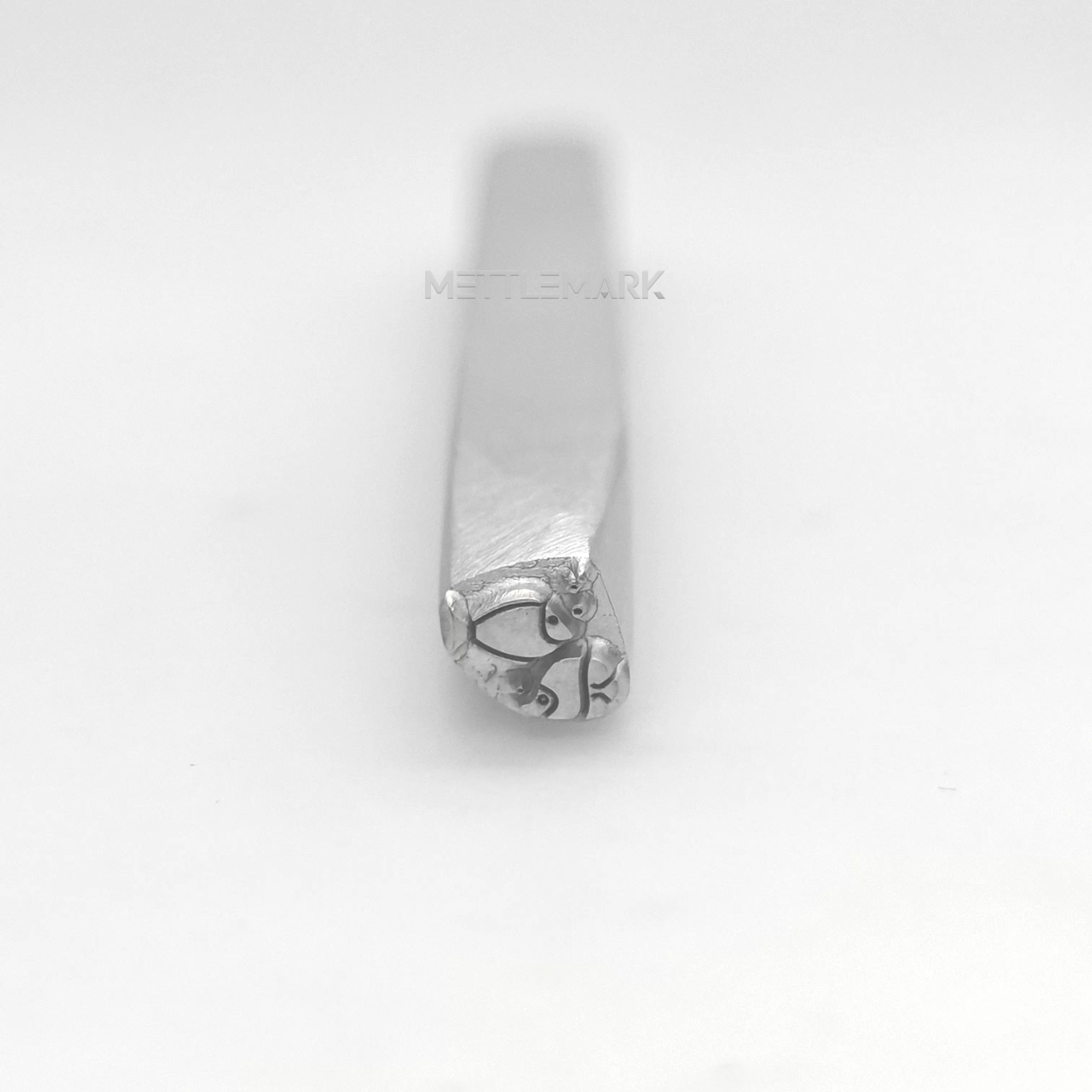 Metal stamping tool with OceanTwo fish