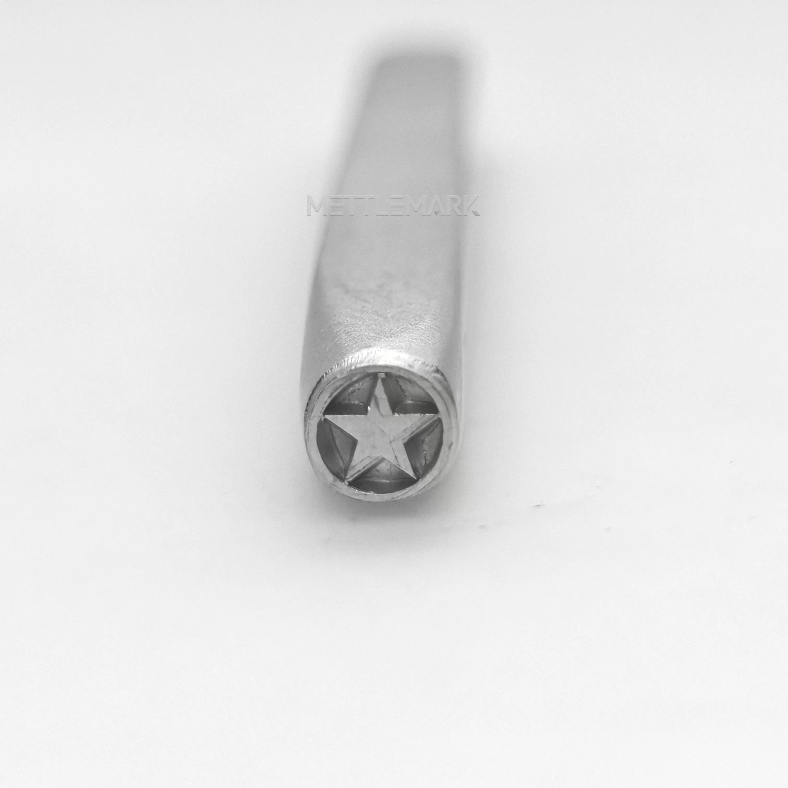 Custom Metal Design Stamp Stars Pentagram -MC-0635