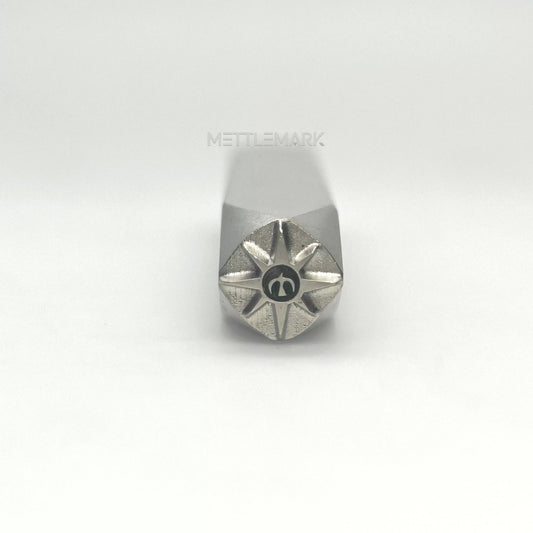 Custom Metal Design Stamp Goro Takahashi Eagle in Sunray - Memk-0557