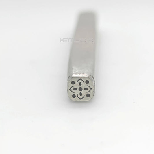 Custom Metal Stamp Symbols Abstract Symbol 2 Symbol Metal Design Stamp - Memk-0937