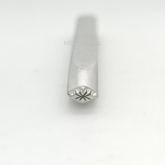 Custom Metal Stamp Plant Abstract Symbol- Memk-0946