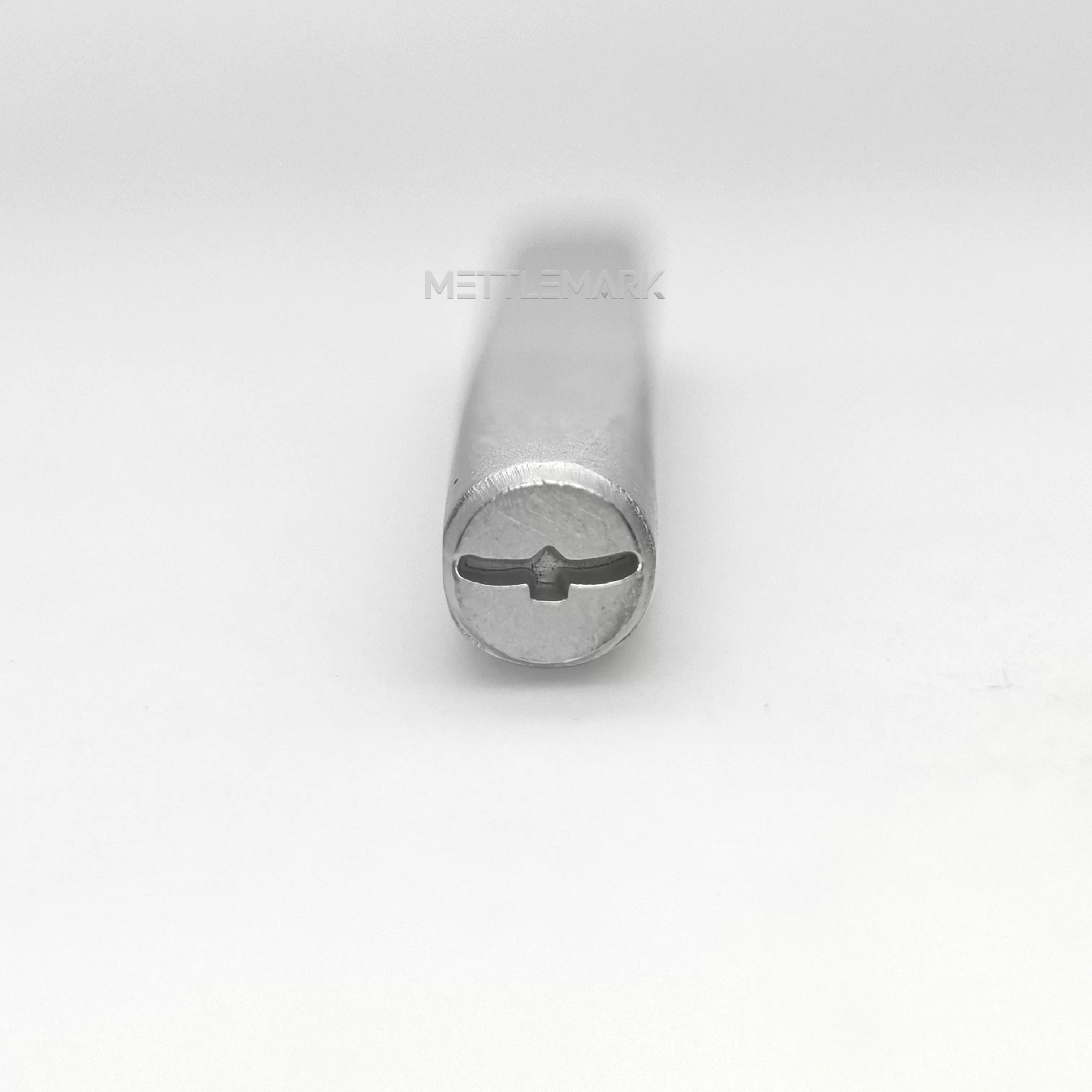Custom Metal Design Stamp Hawk Eagle A Simple Symbol - Memk-1189
