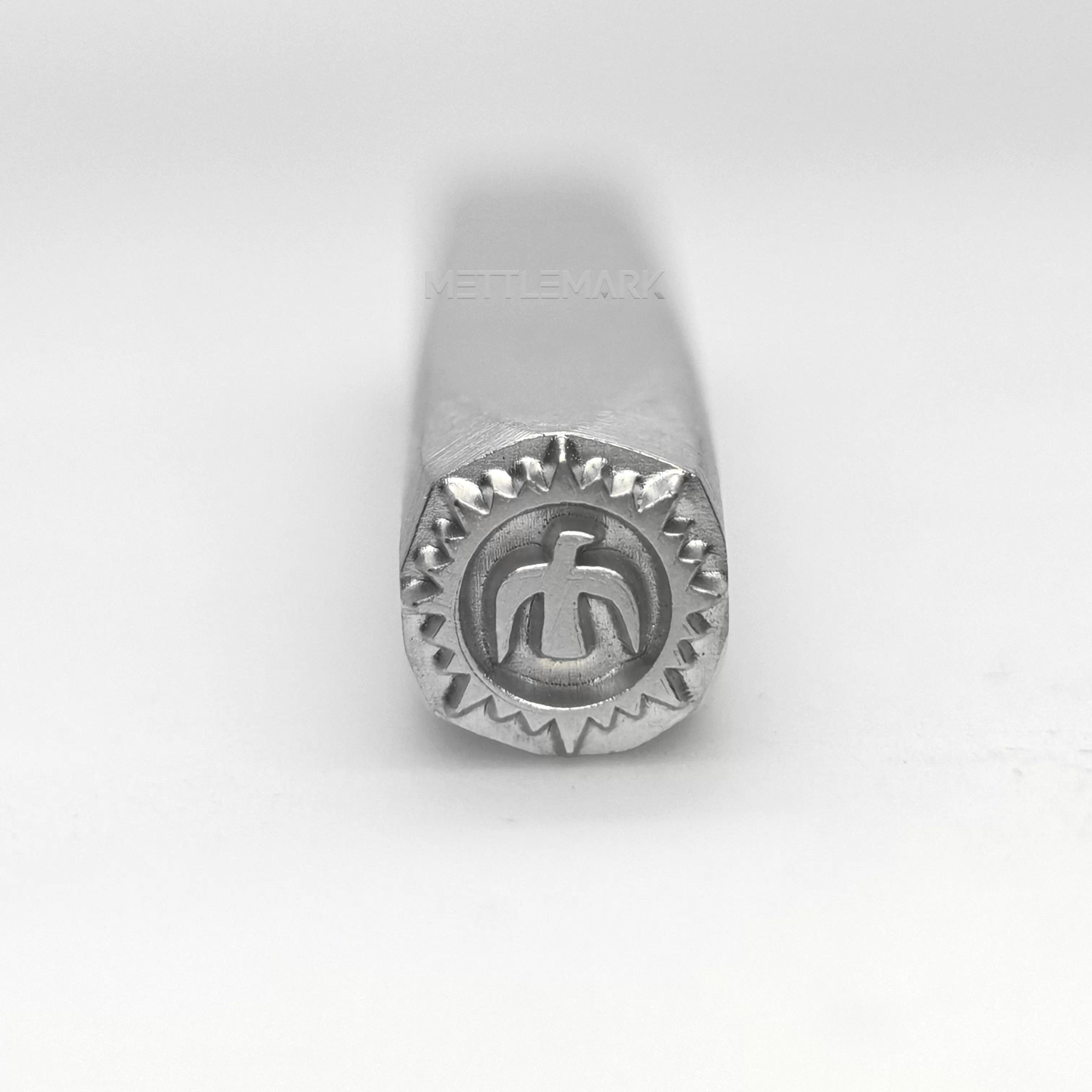 Custom Metal Design Stamp Goro Takahashi Eagle In Sunray - Memk-1191