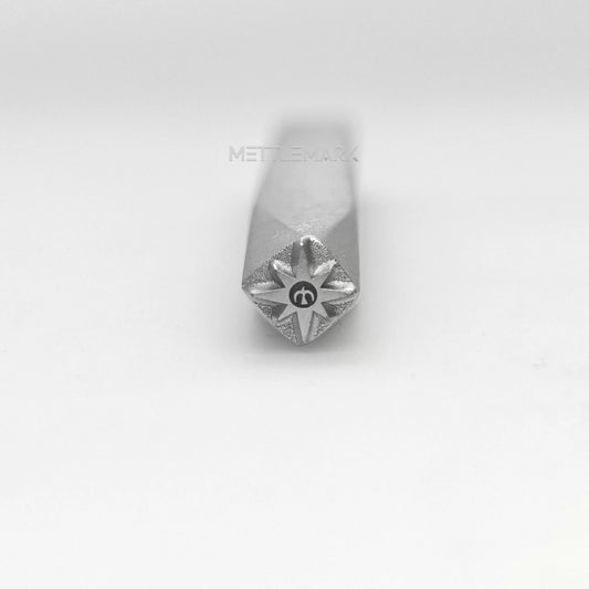 Custom Metal Design Stamp Goro Takahashi Eagle In Sunrays - Memk-1192