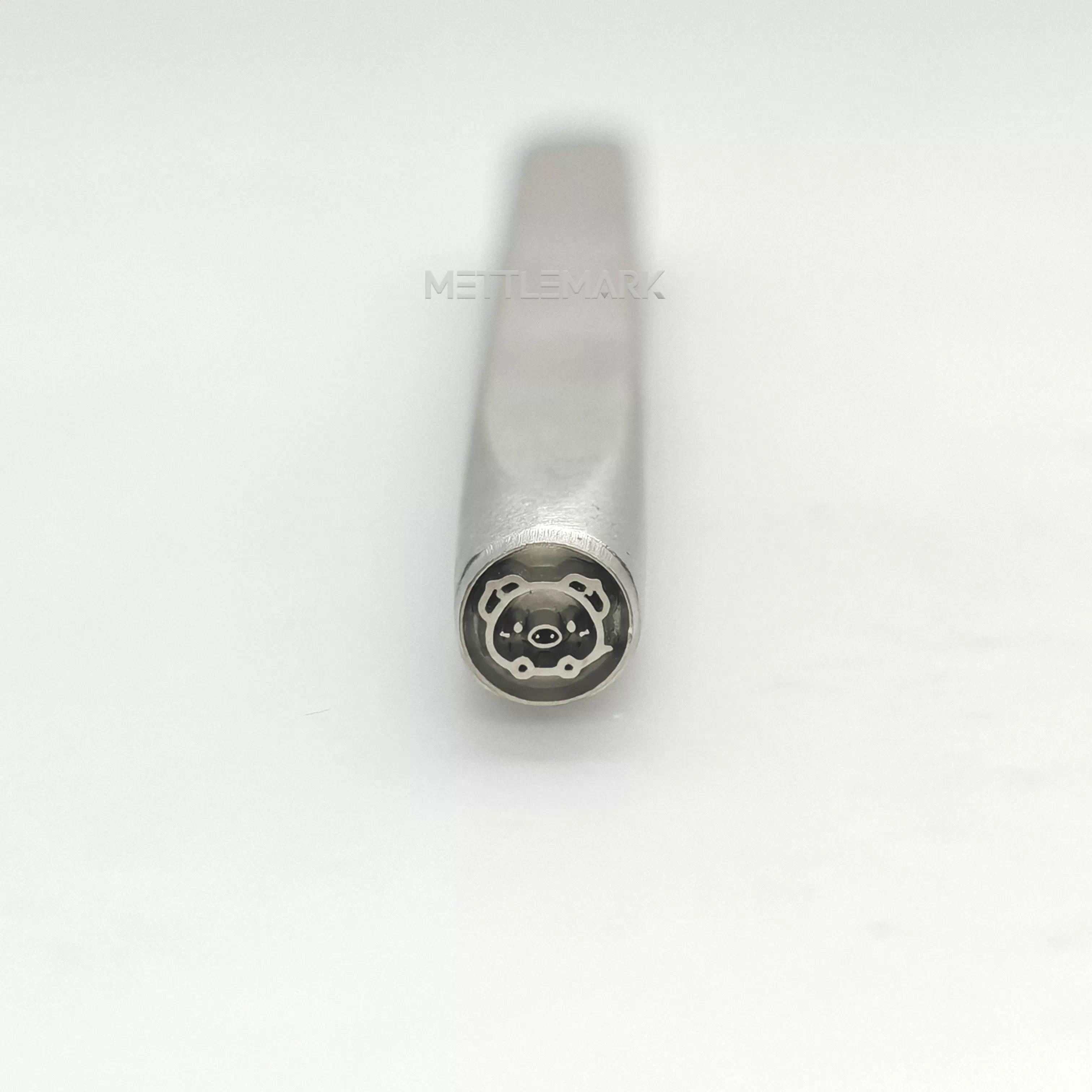 Metal stamping tool with animal pig