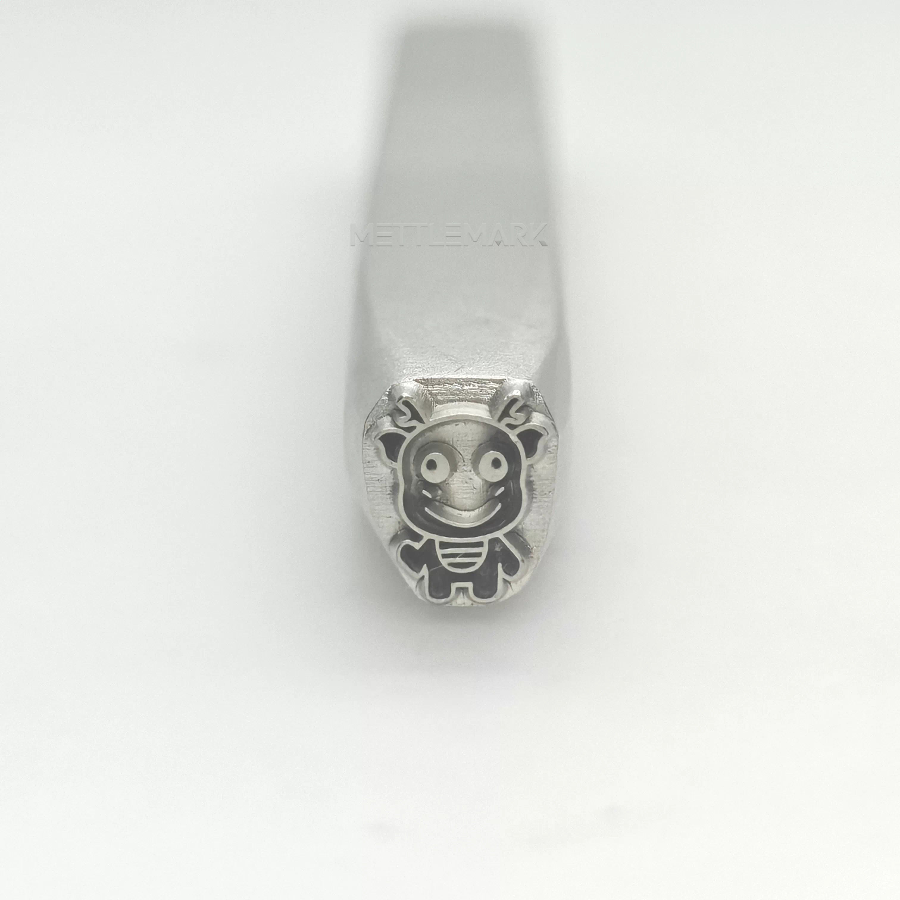 Metal stamping tool with cartoon cow