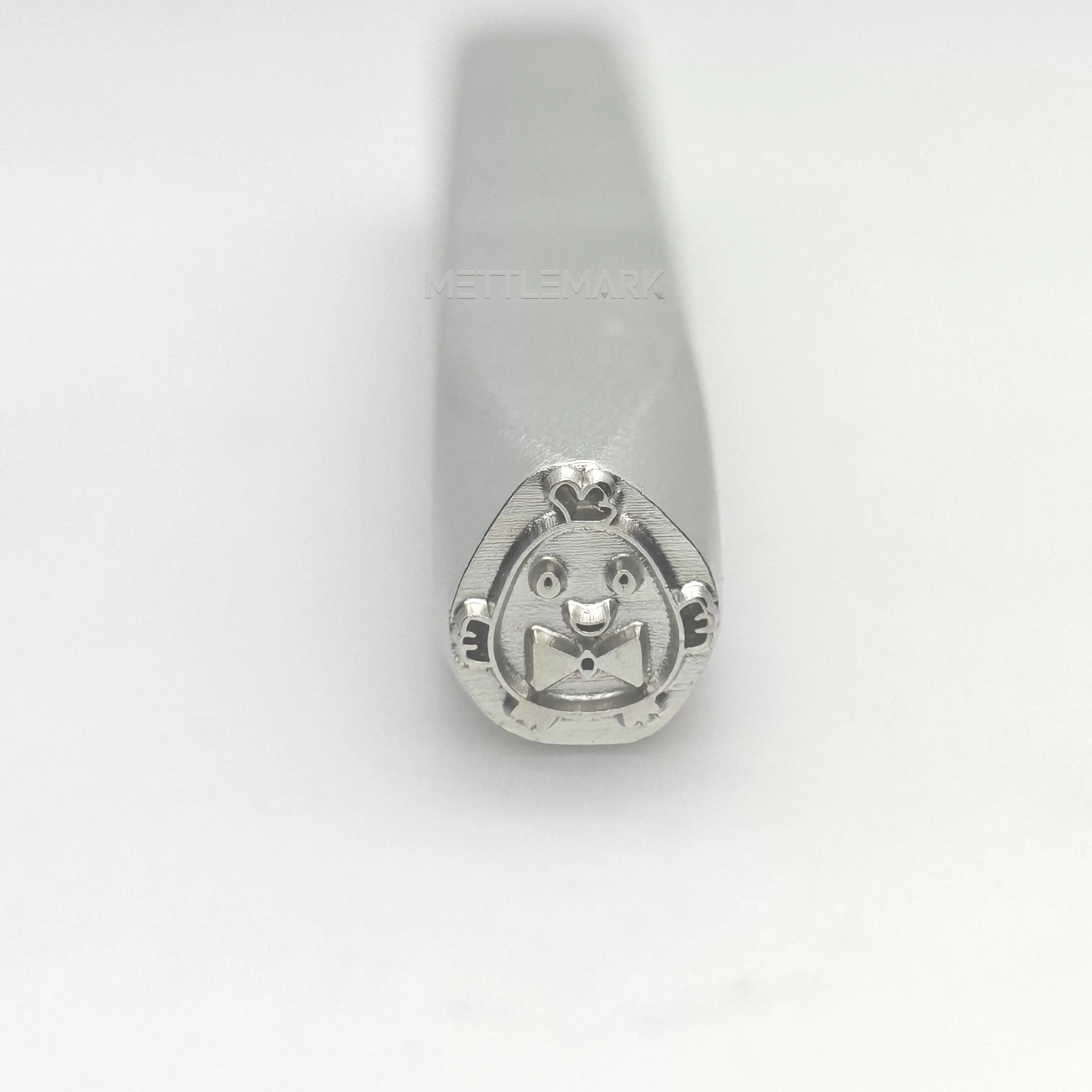 Metal stamping tool with cartoon chicken