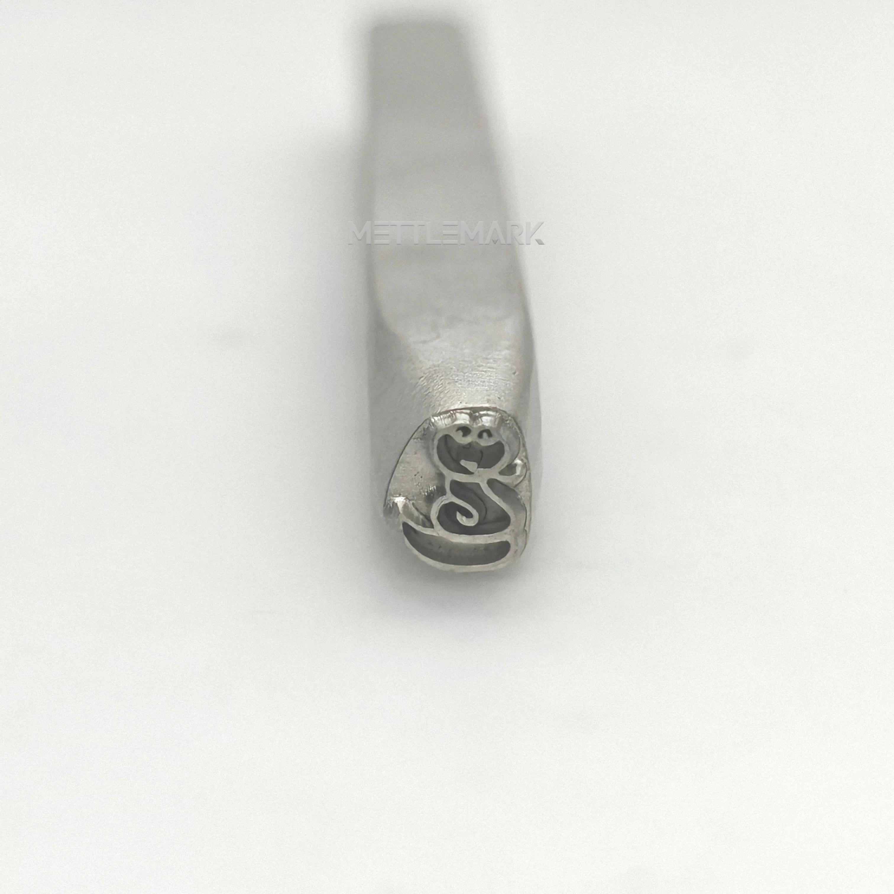 Metal stamping tool with cartoon snake