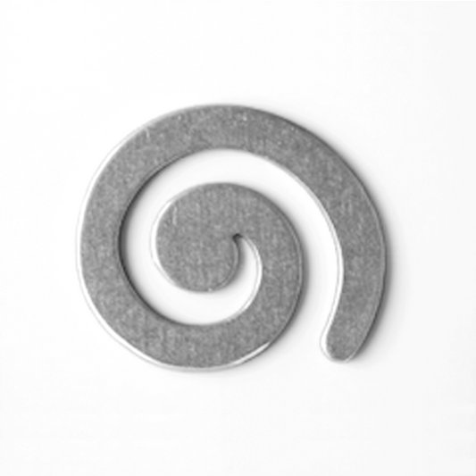 Spiral Deburred Metal Stamping Blank - Memk-053