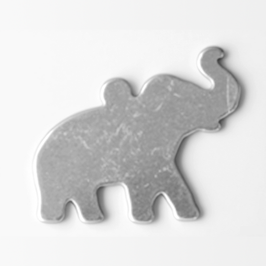 Tiny Elephant Metal Stamping Blank - Memk-057