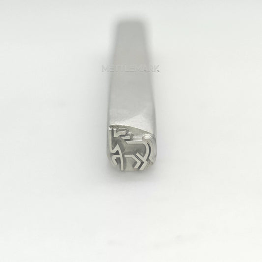 Custom Metal Design Stamp Animals Horse -MC-0399