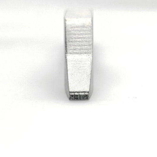 Bent Stamp Specialized for Ring Inside Stamping “STER” -Metal Design Stamp - Memk-9033