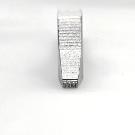 Bent Stamp Specialized for Ring Inside Stamping “100T” -Metal Design Stamp - Memk-9013