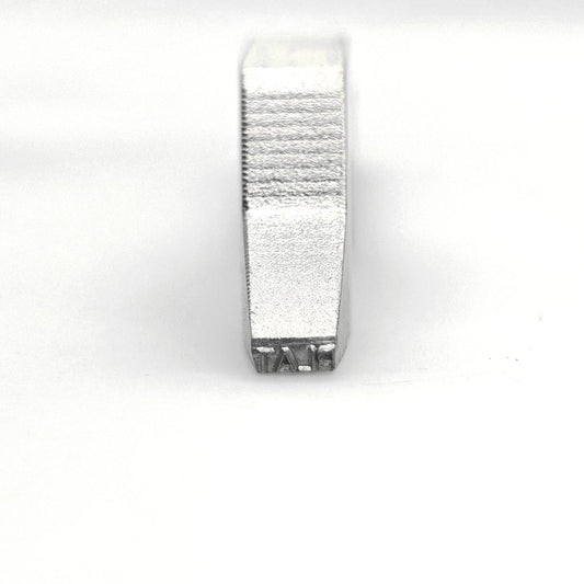 Bent Stamp Specialized for Ring Inside Stamping “PLAT” -Metal Design Stamp - Memk-9030